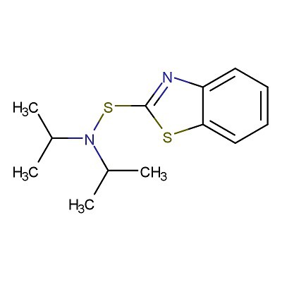 100KG 95-29-4 N,N-DIISOPROPILBENZOTHIAZOL-2-SULFENAMIDA C13H18N2S2