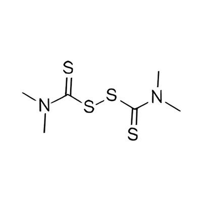 137-26-8 Acelerador de caucho de disulfuro de tetrametiltiuram TMTD(TT) C6H12N2S4